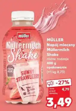 Kaufland MÜLLER Napój mleczny Müllermilch Shake oferta