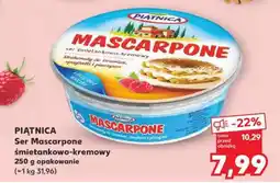 Kaufland PIĄTNICA Ser Mascarpone śmietankowo-kremowy oferta