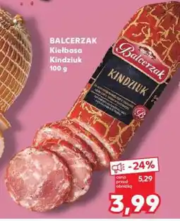 Kaufland Kiełbasa Kindziuk 100 g oferta