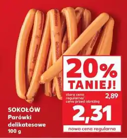 Kaufland SOKOŁÓW Parówki delikatesowe 100 g oferta