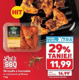 Kaufland Skrzydło z kurczaka w marynacie grillowej 1 kg oferta