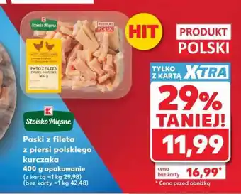 Kaufland Paski z fileta z piersi polskiego kurczaka oferta
