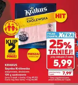 Kaufland KRAKUS Szynka Królewska wieprzowa, drobiowa oferta