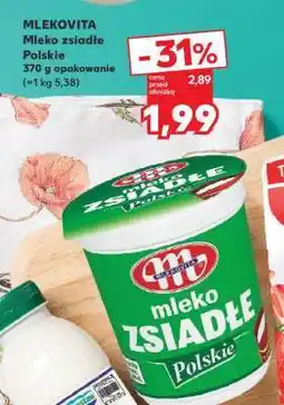 Kaufland MLEKOVITA Mleko zsiadłe Polskie oferta