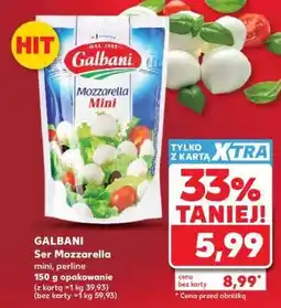 Kaufland GALBANI Ser Mozzarella mini, perline oferta