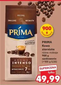 Kaufland PRIMA Kawa ziarnista oferta