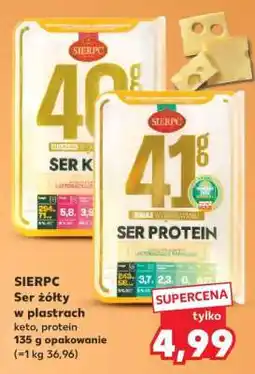 Kaufland SIERPC Ser żółty w plastrach oferta