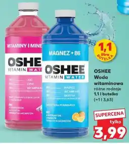 Kaufland OSHEE Woda witaminowa różne rodzaje 1,1 l butelka oferta