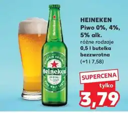 Kaufland HEINEKEN Piwo 0%, 4%, 5% alk oferta