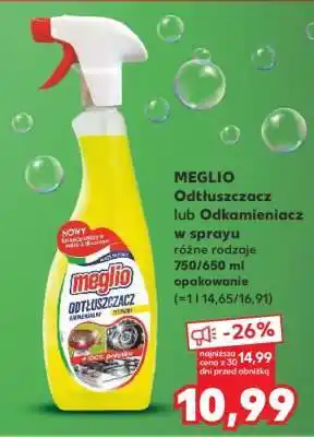 Kaufland MEGLIO Odtłuszczacz lub Odkamieniacz w sprayu oferta
