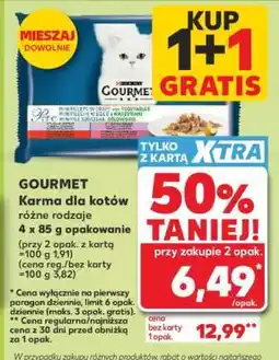 Kaufland GOURMET Karma dla kotów oferta