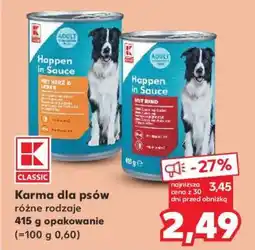 Kaufland Karma dla psów oferta
