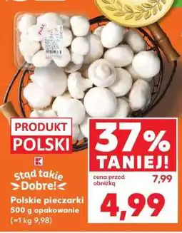 Kaufland Polskie pieczarki 500 g opakowanie oferta
