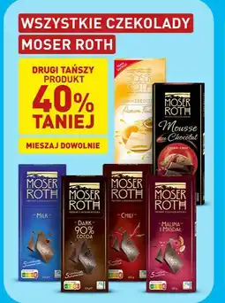 ALDI Czekolady MOSER ROTH oferta