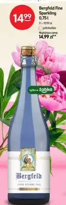 Żabka Wino musujące Bergfeld Fine Sparkling półsłodkie oferta