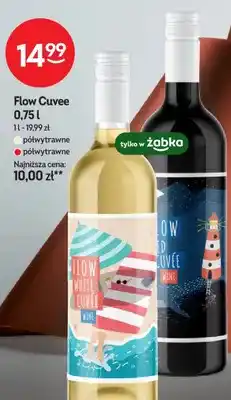 Żabka Wino Flow Cuvee półwytrawne oferta