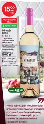 Żabka Wino Miratejo półwytrawne oferta