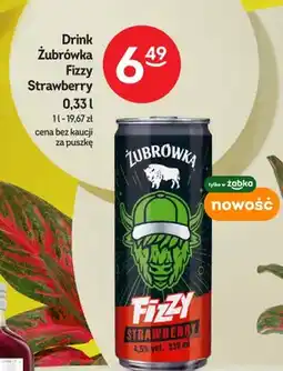 Żabka Drink Żubrówka Fizzy Strawberry oferta