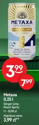 Żabka Drink Metaxa Ginger Lime oferta