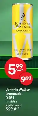 Żabka Drink Johnnie Walker Lemonade oferta
