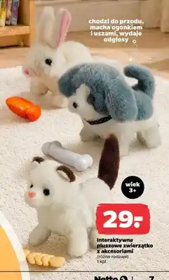 Netto Interaktywne pluszowe zwierzątko z akcesoriami oferta