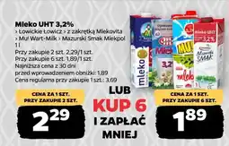 Netto Mleko UHT 3,2% Mazurski Smak Mlekpol oferta