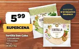 Netto Tortilla orkiszowa Dan Cake oferta