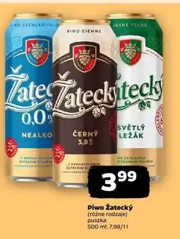 Netto Piwo Žatecký Světlý Ležák oferta