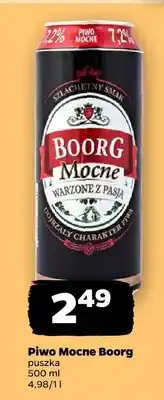 Netto Piwo Mocne Boorg oferta