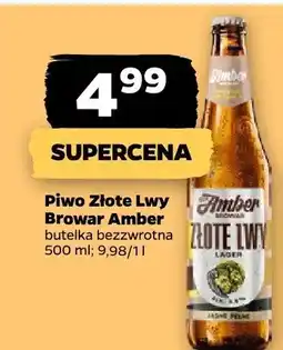 Netto Piwo Złote Lwy Browar Amber oferta