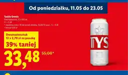 Lidl Piwo Tyskie Gronie 12-pak oferta