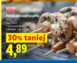 Lidl Pieczarki na grilla polskie oferta