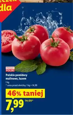 Lidl Polskie pomidory malinowe luzem oferta
