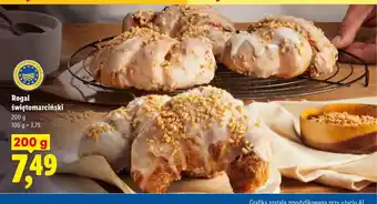 Lidl Rogal świętomarciński oferta