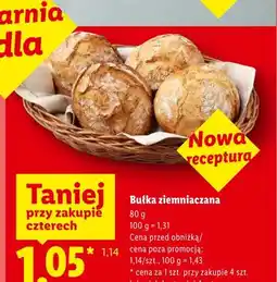 Lidl Bułka ziemniaczana oferta