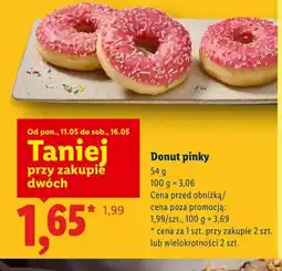 Lidl Donut pinky oferta