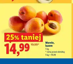 Lidl Morele luzem oferta