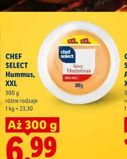 Lidl Hummus Chef Select Spicy with chilli XXL oferta