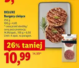 Lidl Burgery cielęce DELUXE oferta