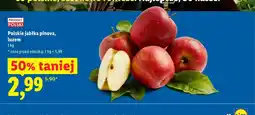 Lidl Jabłka pinova polskie luzem oferta