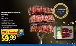 Lidl Steki z rostbefu z irlandzkiej wołowiny oferta
