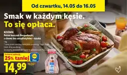 Lidl Polski kurczak Gospodarski z chowu bez antybiotyków tuszka Rzeźnik oferta