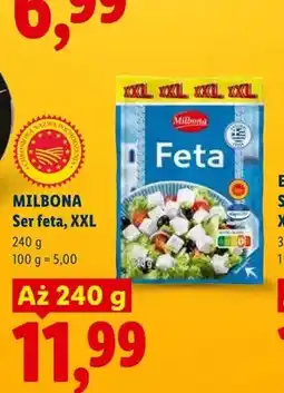 Lidl Ser feta Milbona XXL oferta
