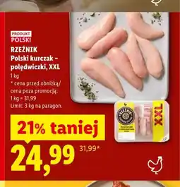 Lidl Polski kurczak polędwiczki XXL Rzeźnik oferta