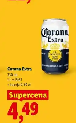 Lidl Piwo Corona Extra oferta