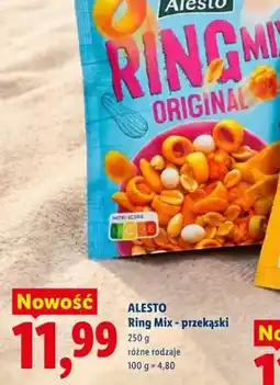 Lidl Ring Mix - przekąski Alesto oferta