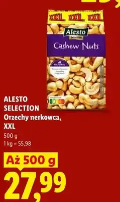 Lidl Orzechy nerkowca XXL Alesto Selection oferta