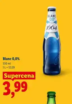 Lidl Piwo bezalkoholowe 1664 Blanc 0,0% oferta