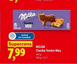 Lidl Ciastka Milka Tender Moo oferta