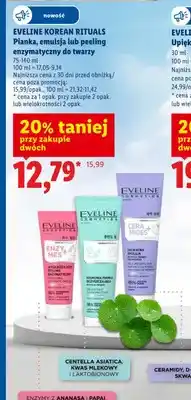 Lidl Kremowa pianka oczyszczająca do twarzy Eveline Cosmetics Korean Rituals oferta
